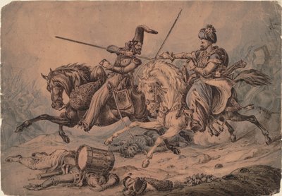 القوزاق الروسي في القتال مع المماليك ، 1815 بواسطة وليام هيث