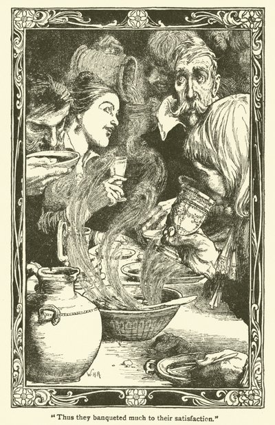 رسم توضيحي لـ Don Quixote (litho) بواسطة وليام هيث روبنسون