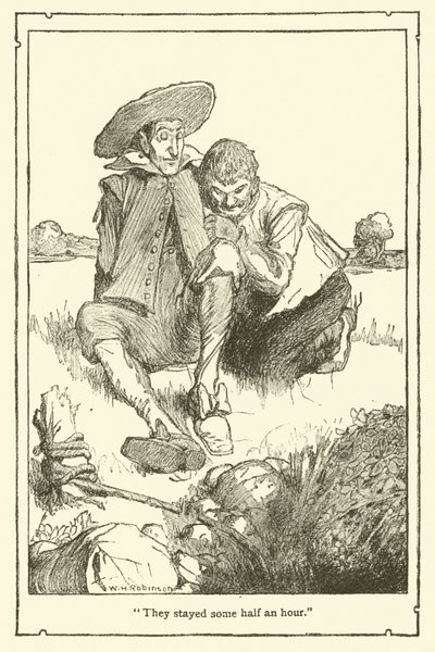 Illustration for Don Quixote (litho) بواسطة وليام هيث روبنسون