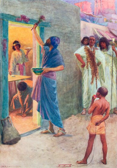 عيد الفصح الأول (طباعة حجرية ملونة) بواسطة وليام هنري (بعد) Margetson
