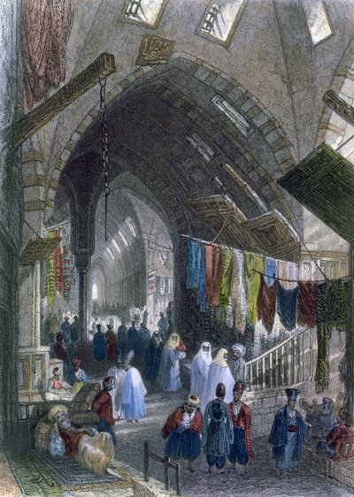 مشهد في تشارتشي ، c.1850 بواسطة وليام هنري بارتليت