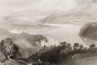 وادي بلاك ووتر بين Youghal (مقاطعة كورك) و Lismore (مقاطعة Waterford) ، أيرلندا ، من "مشهد وآثار أيرلندا" بقلم جورج Virtue ، 1860s بواسطة وليام هنري بارتليت