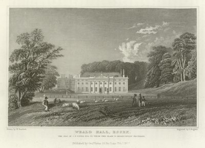 Weald Hall ، Essex ، مقعد برج CT ، Esquire بواسطة وليام هنري بارتليت