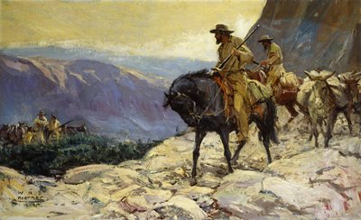 الصيادون و Packmules بواسطة وليام هنري ديتليف كويرنر