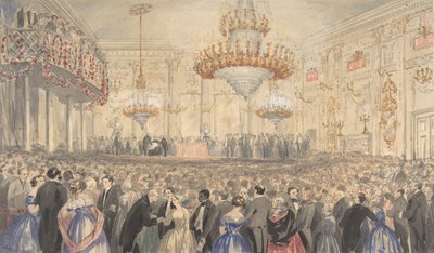 عقد اجتماع الإلغاء في غرف ويليس تكريما لهارييت بيتشر ستو ، 1853. بواسطة وليام هنري فيسك