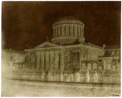 The Four Courts ، دبلن (Paper Negative-Camera) بواسطة وليام هنري فوكس تالبوت