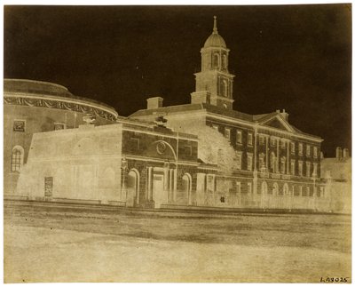 مستشفى Lying-In وغرف التجميع الجديدة مع Rotunda ، دبلن (Paper Negative-Camera) بواسطة وليام هنري فوكس تالبوت
