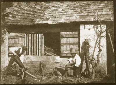 The Woodcutters ، 1845 (طبعة من ورق الملح من نوع calotype سلبي) بواسطة وليام هنري فوكس تالبوت