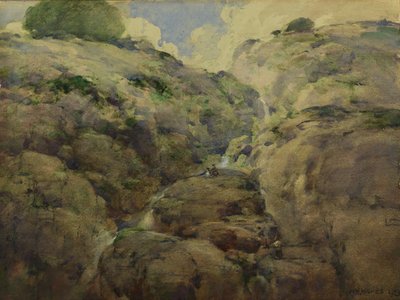 مضيق الجبل ، كولورادو ، 1923. بواسطة وليام هنري هولمز