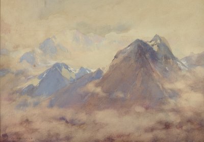 ملك القدير ، انطباع من جبال الأنديز العالية ، 1910. بواسطة وليام هنري هولمز