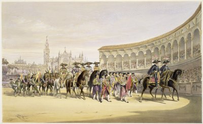 دخول Toreros في الموكب ، 1865 بواسطة وليام هنري ليك برايس