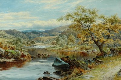 وادي Lledr ، Capel Curig بواسطة وليام هنري ماندر