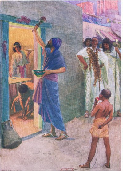 الفصح الأول ، من كتاب مصور الكتاب المقدس الذي نشره توماس نيلسون ، ج 1950 بواسطة وليام هنري مارجيسون
