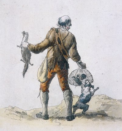 صائد الفئران ، الشخصيات الإقليمية ، 1804 بواسطة وليام هنري باين