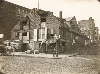 شارع رايس وارف ، شارع ديلاوير في شارع رايس ، 1867 بواسطة وليام هيرمان راو