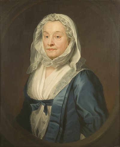 Portrait of Mrs John Jesser (oil on canvas) بواسطة وليام هور