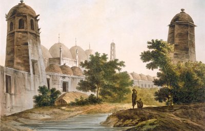 منظر للكاكترا بناه جفير كاون في موكسادافاد ، حانة. 1785-88. بواسطة وليام هودجز
