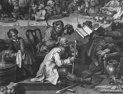 الترفيه الانتخابي ، 1755 (تفاصيل 396068) بواسطة وليام هوغارث