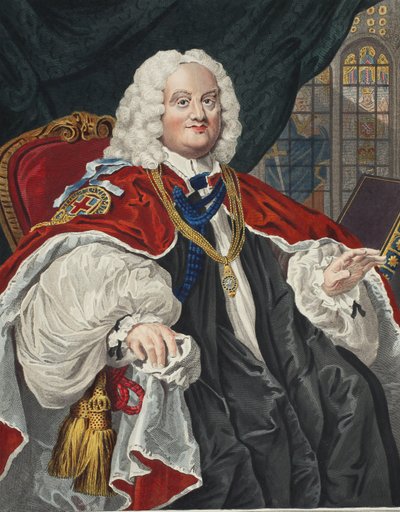 بنيامين هودلي ، رسم توضيحي من "Hogarth Restored: The Whole Works of the William Hogarth الشهير ، أعيد نقشه توماس كوك" ، الحانة. 1812 (نقش يدوي) بواسطة وليام هوغارث