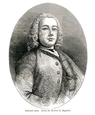 إدوارد كيف ، c.1700s بواسطة وليام هوغارث