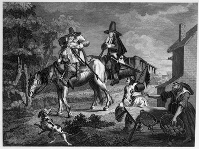 Hudibras Sallies Forth بواسطة وليام هوغارث