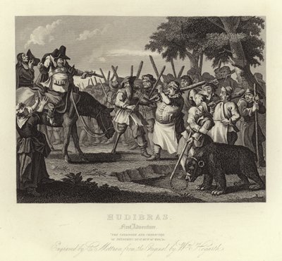 Hudibras صموئيل بتلر بواسطة وليام هوغارث