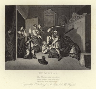 Hudibras صموئيل بتلر بواسطة وليام هوغارث