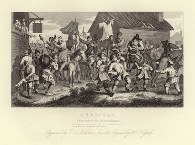 Hudibras صموئيل بتلر بواسطة وليام هوغارث