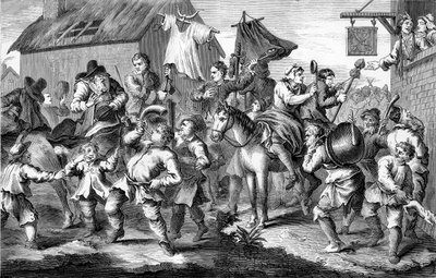 Hudibras بواسطة ويليام هوغارث بواسطة وليام هوغارث