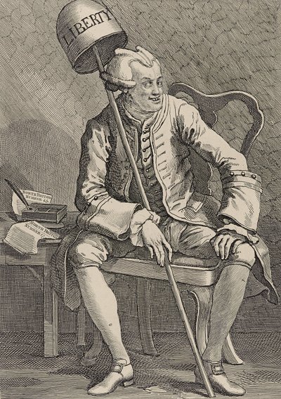 John Wilkes, Esq. بواسطة وليام هوغارث
