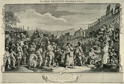على الطريق إلى تايبورن ، 1747 ، 1925. بواسطة وليام هوغارث