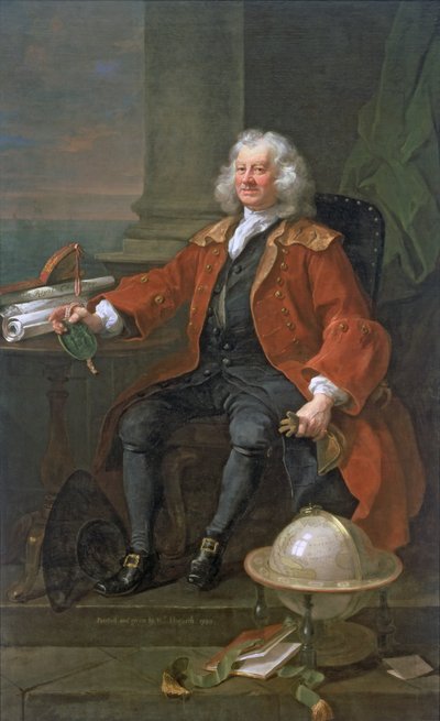 صورة الكابتن كورام (c.1668-1751) 1740 بواسطة وليام هوغارث