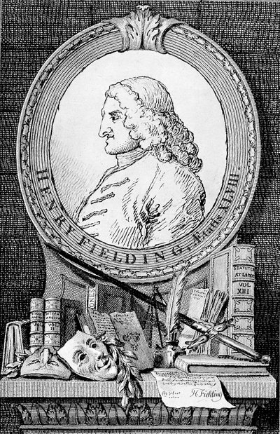 صورة للروائي والكاتب المسرحي هنري فيلدينغ 1707-1754 ، 1762. بواسطة وليام هوغارث