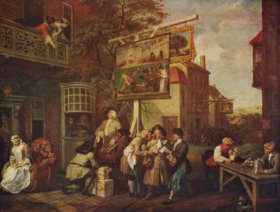 الانتخابات: استطلاع للأصوات ، 1754-1755 ، c1915 بواسطة وليام هوغارث