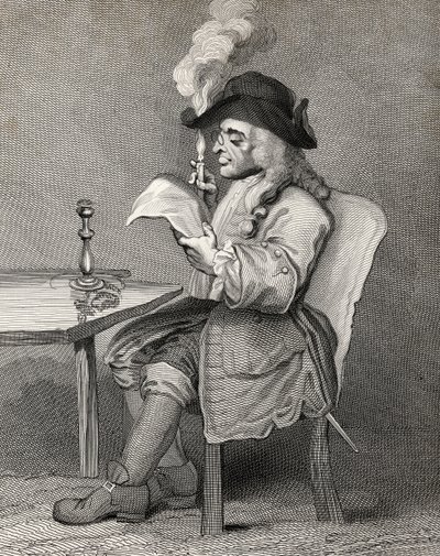 السياسي ، من "أعمال ويليام هوغارث" ، نشر عام 1833 بواسطة وليام هوغارث