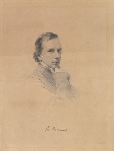 جورج ريتشموند - صورة ذاتية ، 1850-1870. بواسطة ويليام هول