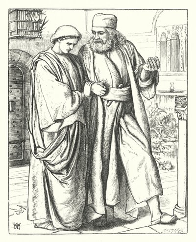 The Lent Jewels (engraving) بواسطة وليام هولمان (بعد) هانت