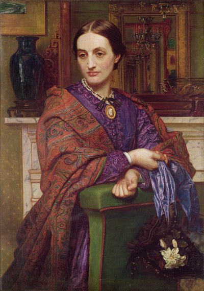 صورة فاني هولمان هانت (1833-66) 1866-68 بواسطة وليام هولمان هانت