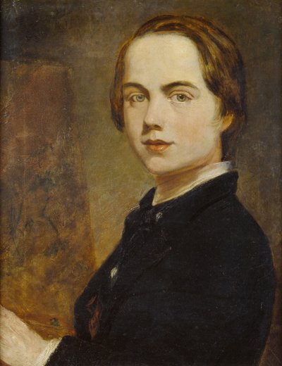 صورة ذاتية في سن 14 عام 1841 بواسطة وليام هولمان هانت