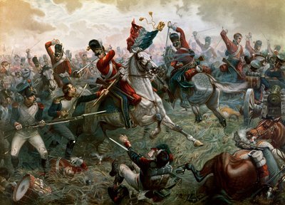 معركة واترلو ، 18 يونيو 1815 ، 1898 بواسطة وليام هولمز سوليفان