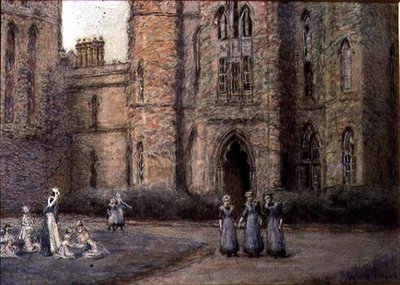 The Old Blind Asylum ، بريستول (باستيل على ورق) بواسطة ويليام هولت ييتس تيتكومب