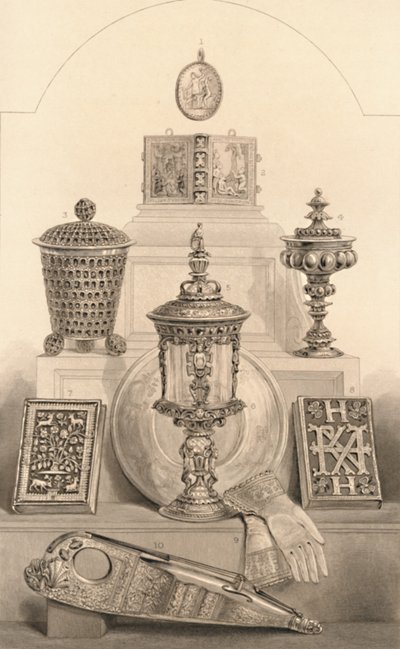 الاثار المرتبطة بالملكة اليزابيث 1886 بواسطة وليام هوم ليزارس