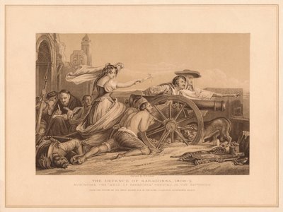 الدفاع عن سرقسطة ، 1808-9 ، 1878 بواسطة وليام هوم ليزارس
