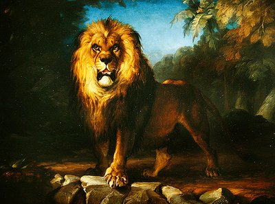 أسد بواسطة وليام هوجينز
