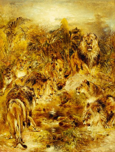 مكان الشرب ، 1878 بواسطة وليام هوجينز