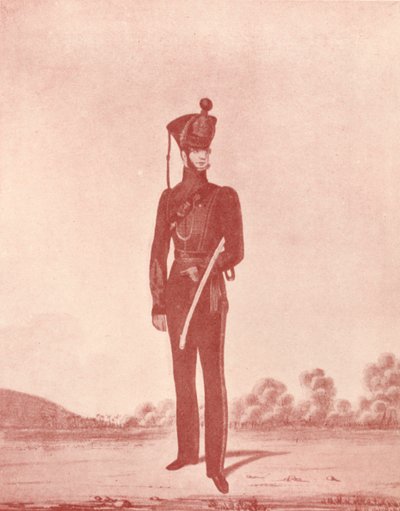 ضباط بنادق جيش مدراس ، c1837-1843 ، 1909 بواسطة وليام هونسلي