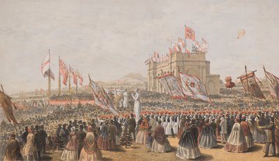 افتتاح باكستر بارك دندي 9 سبتمبر 1863 بواسطة وليام زوج مكفارلين