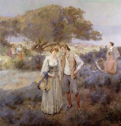 عودة Cythere ، c.1892 بواسطة وليام الثاني لي