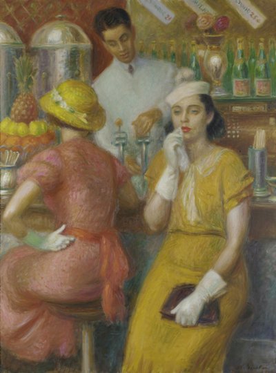 نافورة الصودا ، 1935 بواسطة وليام جيمس جلاكينز