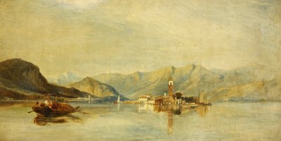 Lago Maggiore و Isola Bella (زيت على قماش) بواسطة وليام جيمس مولر